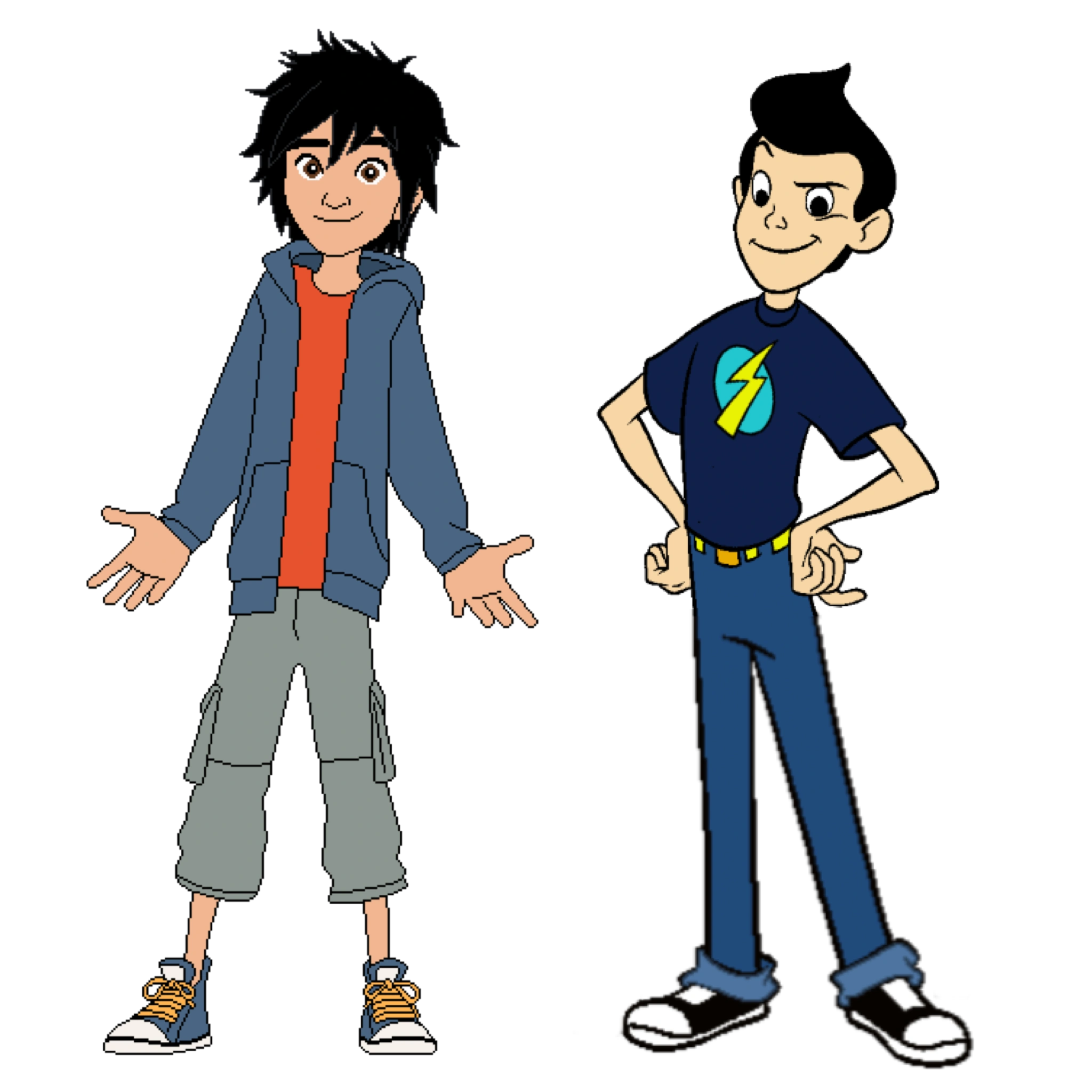 Hiro Hamada and Wilbur Robinson | Andrei Preston's Wiki | Fandom