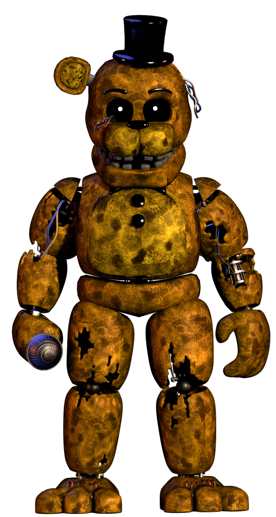 Withered Freddy, Five Nights at Freddy's 2 Wiki