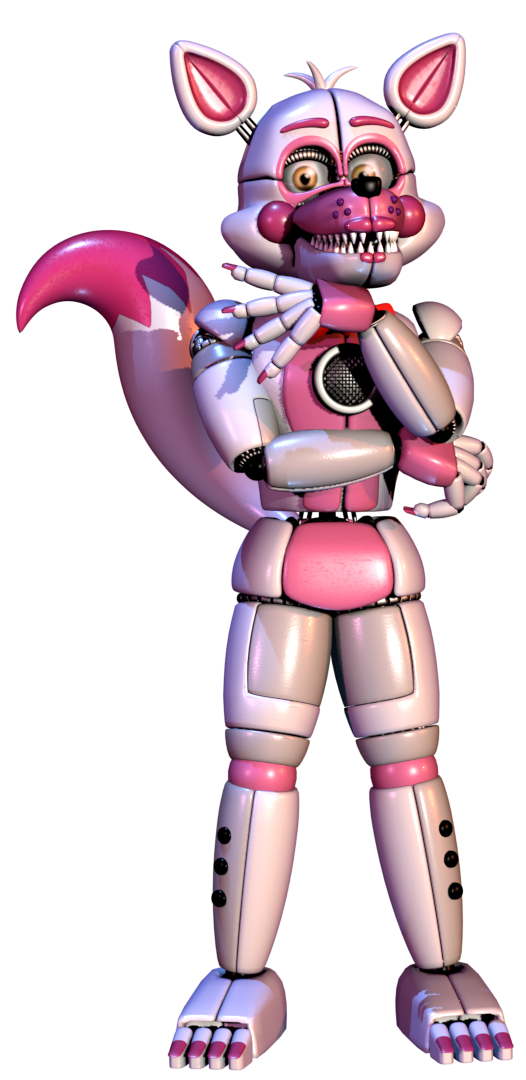 Funtime Foxy And Friends - -Lolbit