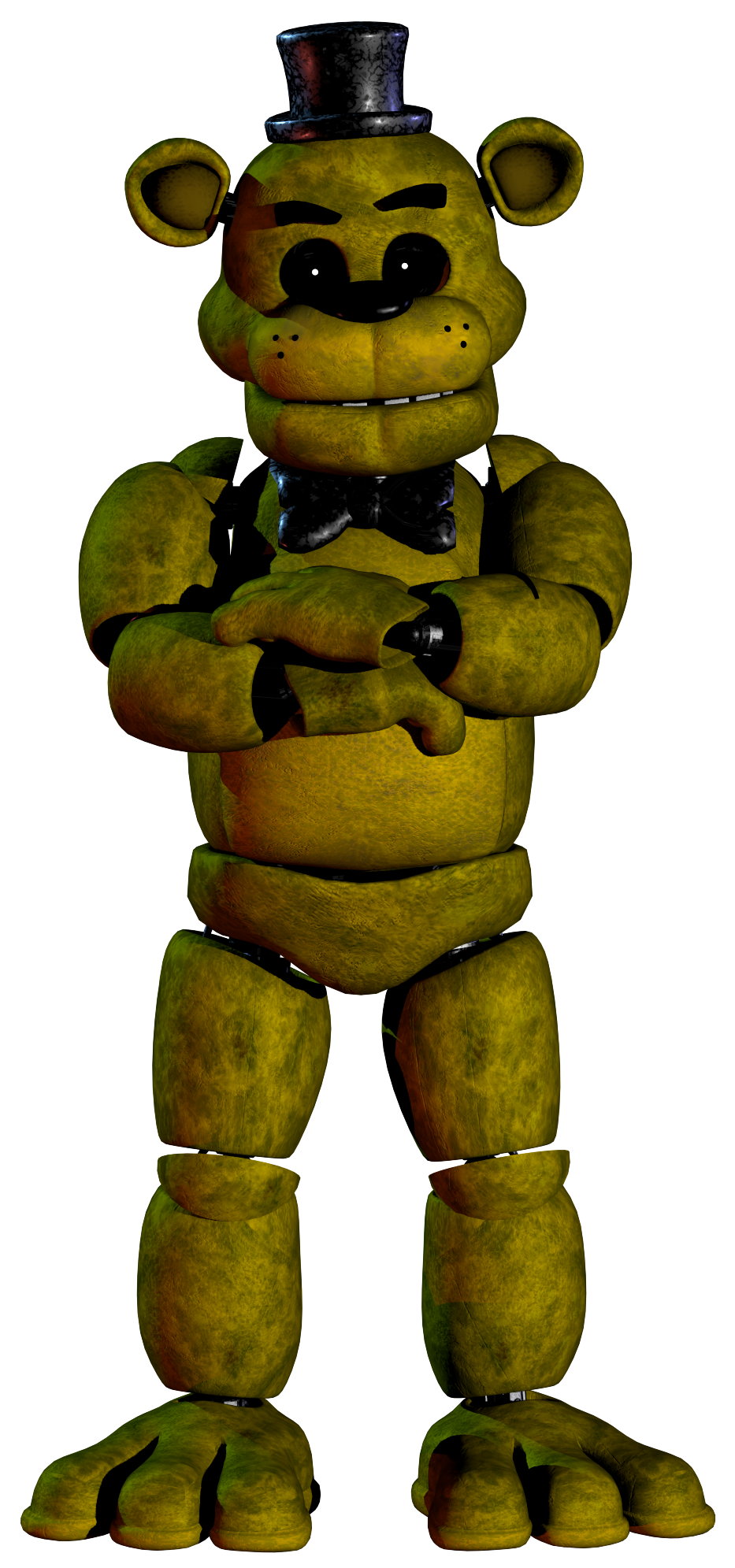 Porque Golden Freddy estava diferente nos fnaf ??