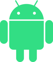 Android logo up to 13 Tiramisu.