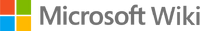 Microsoft Wiki-wordmark