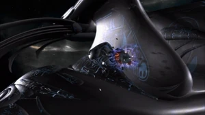 Damage to the Andromeda by a PSP.