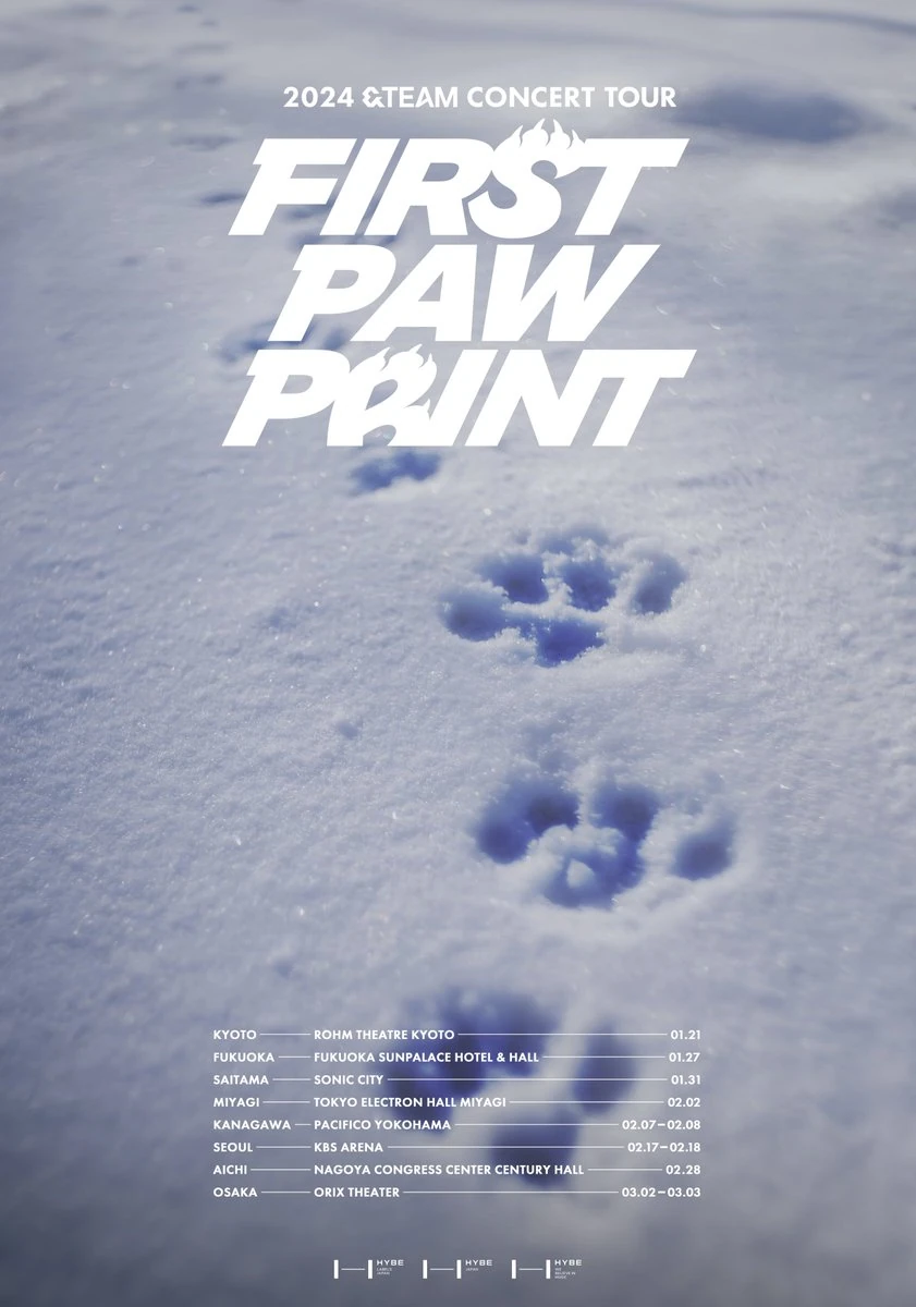 2024 &Team Concert Tour 'First Paw Print' | &TEAM Wiki | Fandom