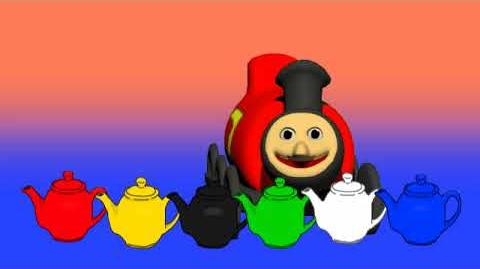 James the Steam Train Teapot Counting Game