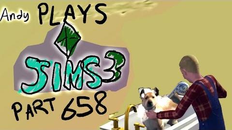 ANDY'S SIMS 3 LETS PLAY PART 2