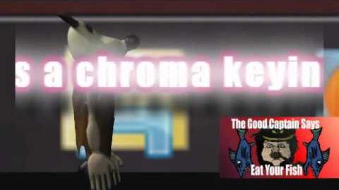 Gromitu, chroma keying test (new episode soon.)