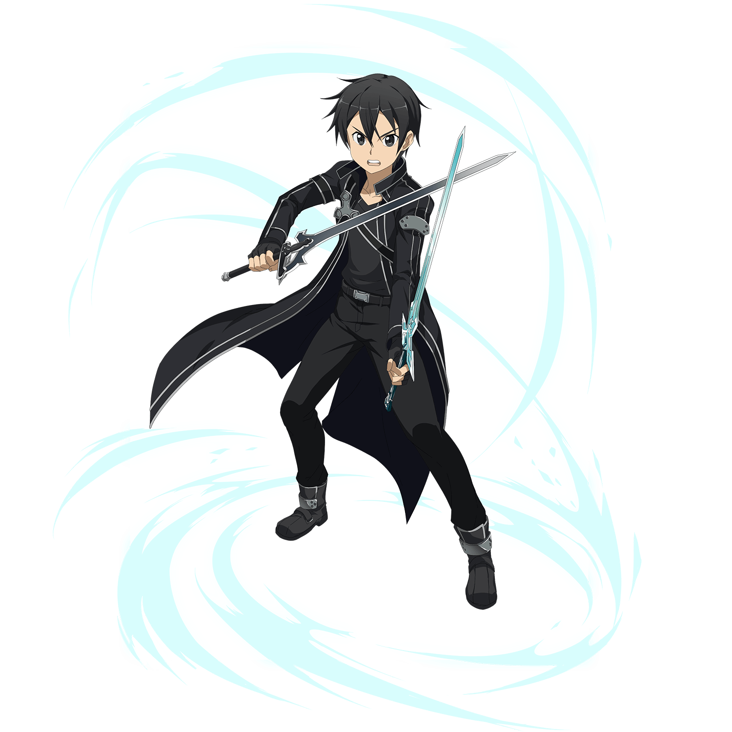 Free: Kirito Anime Sword Art Online 2: Aincrad Clothing, Anime transparent  background PNG clipart 