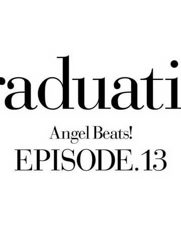 Graduation Angel Beats Wiki Fandom