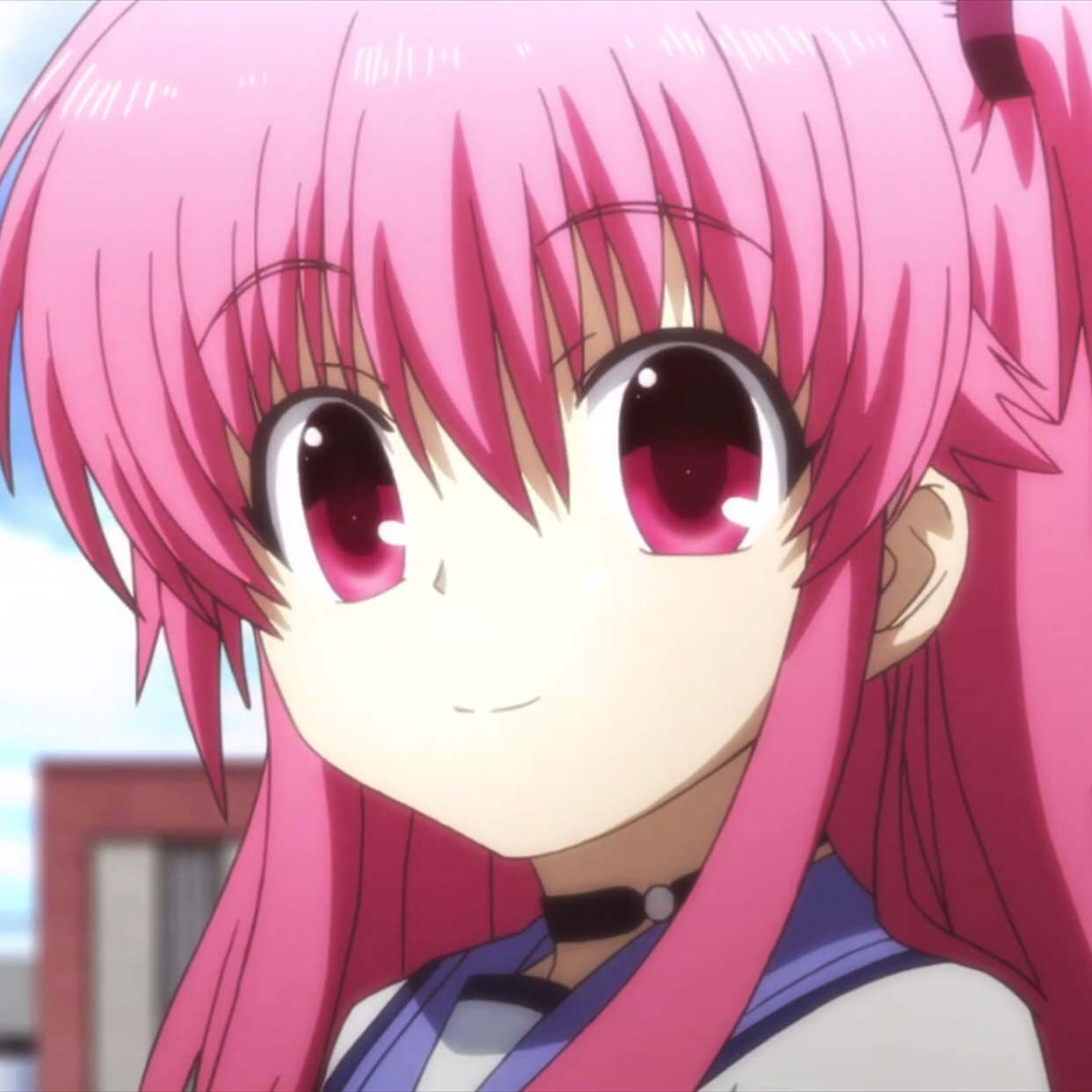 Pink hair anime characters  Yui from Angel Beats  Facebook