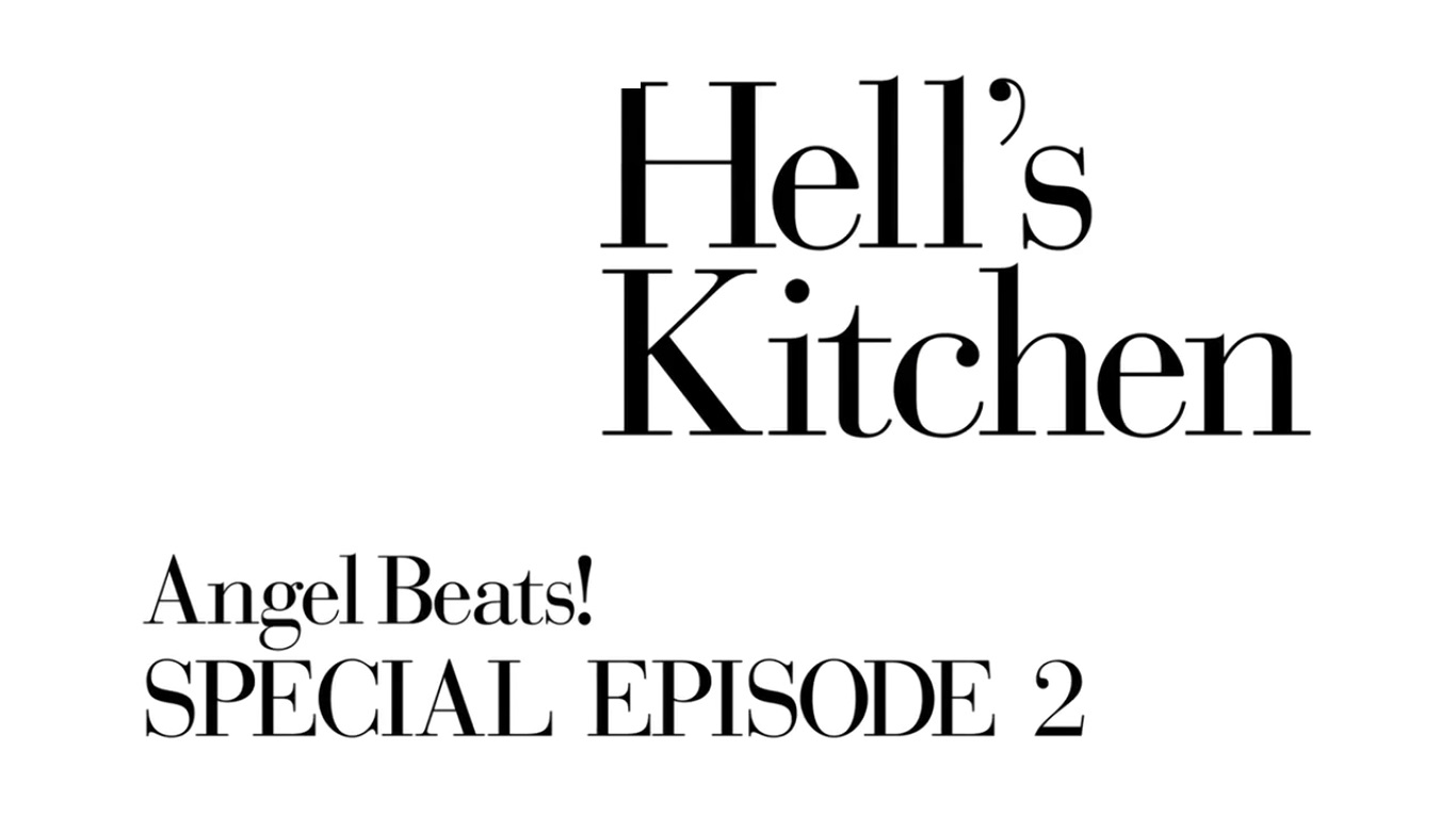 Special Episode 2 Angel Beats Wiki Fandom