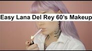 Easy 60's Lana Del Rey Makeup Tutorial by Ängie
