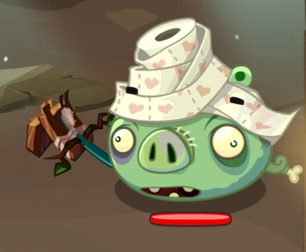 Image Zombie Pig Png Angry Birds Wiki Fandom Powered - Angry Birds