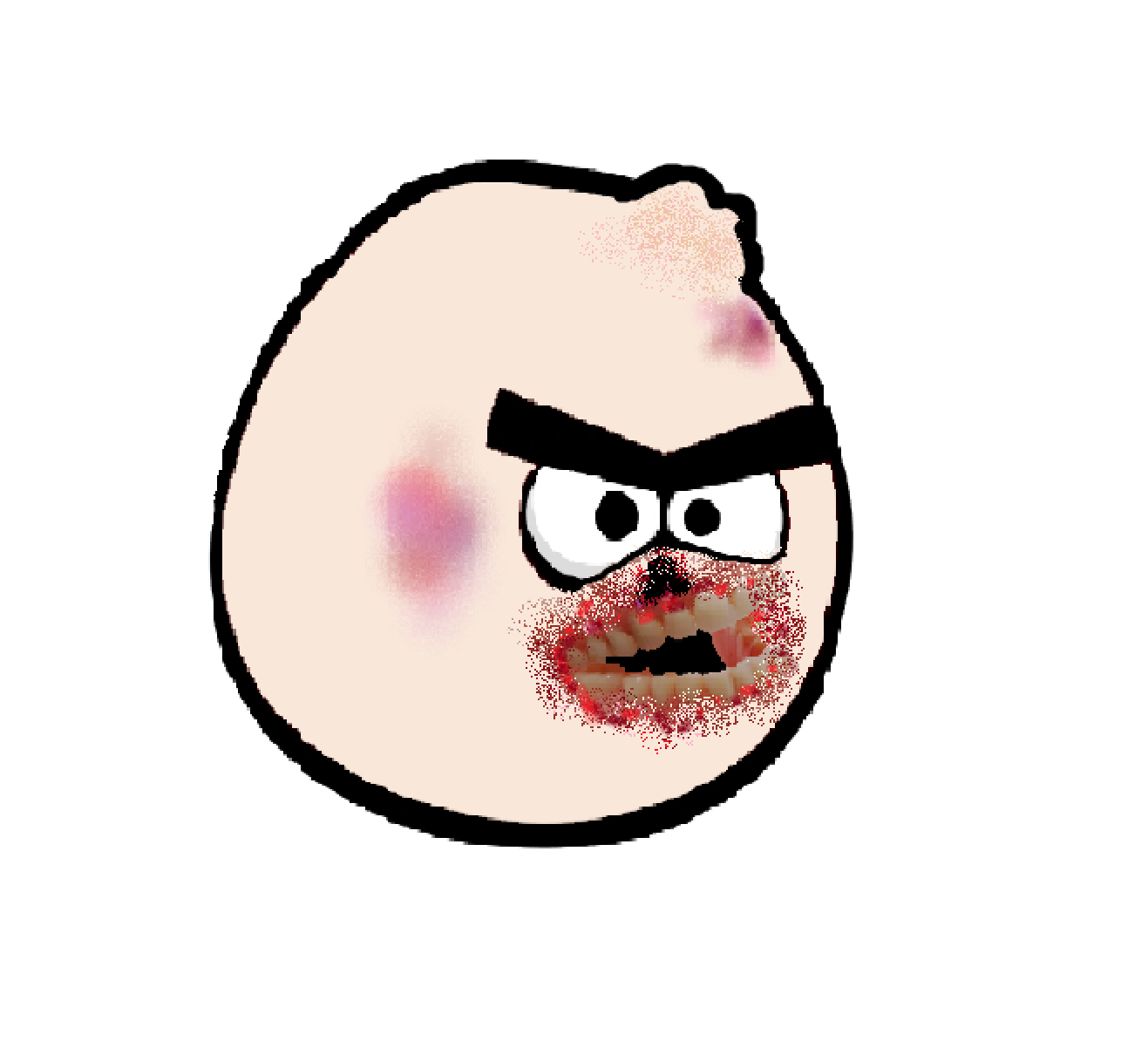 Gilbert the flesh bird | Angry birds oc Wiki | Fandom