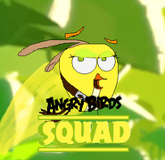 Roxana na ikonie Angry Birds Squad