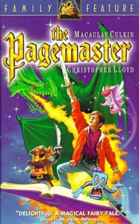The Pagemaster (1995 VHS) | Angry Grandpa's Media Library Wiki | Fandom