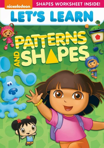 Nickelodeon Let's Learn Patterns and Shapes (2014 DVD) | Angry