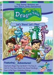 Dragon Tales: Let's Share Let's Play! (2001 DVD) | Angry Grandpa's