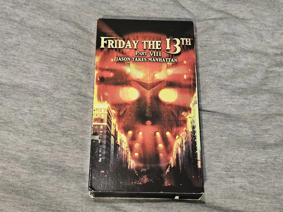 Friday the 13th Part VIII: Jason Takes Manhattan (1990-2002 VHS ...