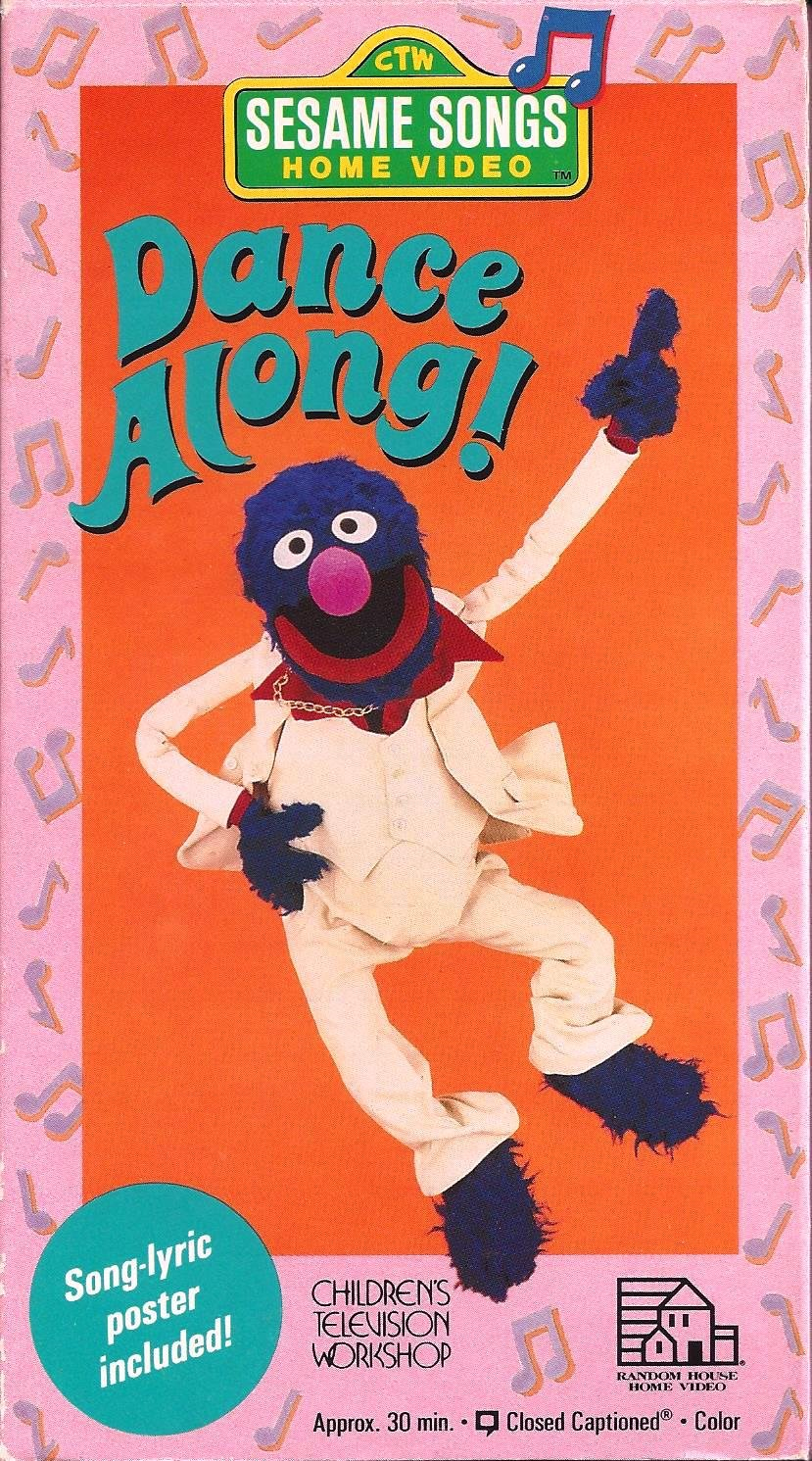Sesame Street: Dance Along! (1990 VHS) | Angry Grandpa's Media
