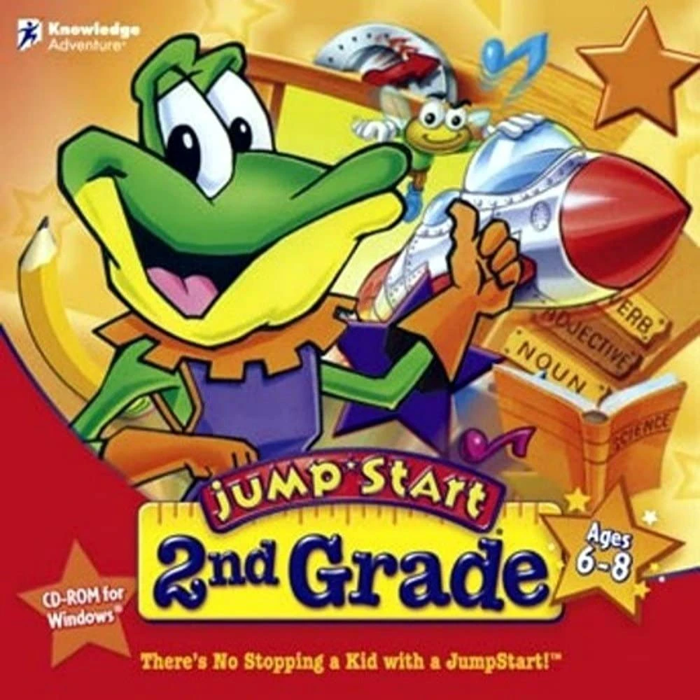 JumpStart 2nd Grade (19962001 PC Game) Angry Grandpa's Media Library