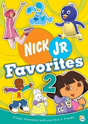 Nick Jr Favorites 2 (2005 DVD) | Angry Grandpa's Media Library