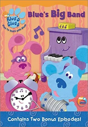 Blue's Clues: Blue's Big Band (2003 DVD) | Angry Grandpa's Media