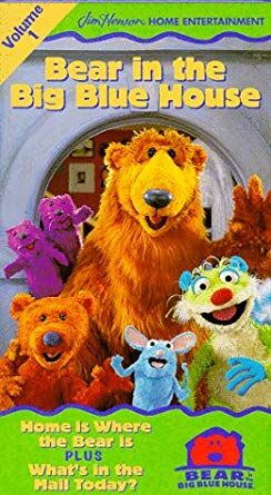 Bear In The Big Blue House Volume 1 1998 Vhs Angry Grandpa S Media Library Wiki Fandom