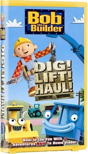 Bob the Builder: Dig! Lift! Haul! (2004 VHS & DVD) | Angry