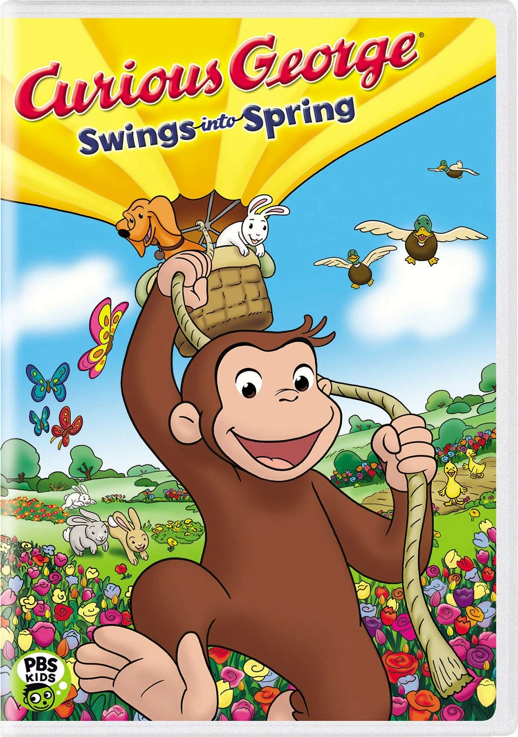 Curious George: Swings into Spring (2013 DVD) | Angry Grandpa's