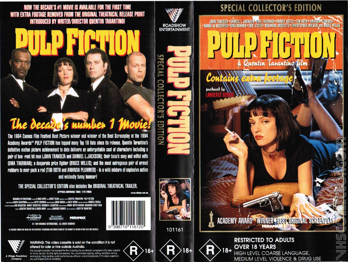 Pulp Fiction (VHS/DVD) | Angry Grandpa's Media Library Wiki | Fandom