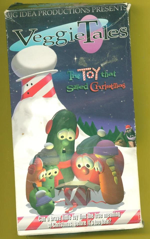 VeggieTales: The Toy That Saved Christmas (1996-1997 VHS) | Angry