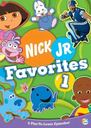 Nick Jr Favorites 1 (2005 DVD) | Angry Grandpa's Media Library