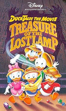 DuckTales the Movie Treasure of the Lost Lamp VHS Angry Grandpa s Media Library Wiki Fandom
