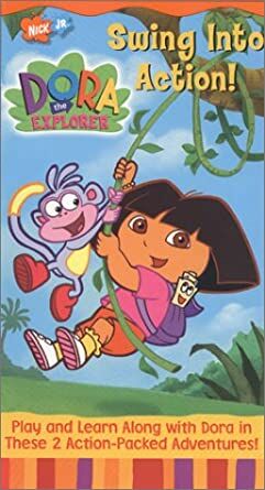 Dora The Explorer Swing Into Action 01 Vhs Angry Grandpa S Media Library Wiki Fandom