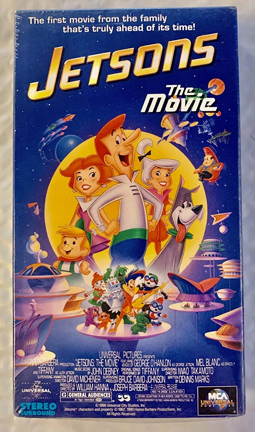 Jetsons The Movie (1990 VHS) Angry Grandpa's Media Library Wiki Fandom