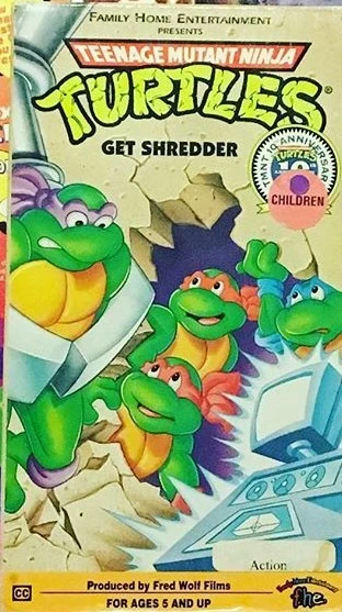 Teenage Mutant Ninja Turtles: Get Shredder (1996 VHS) | Angry