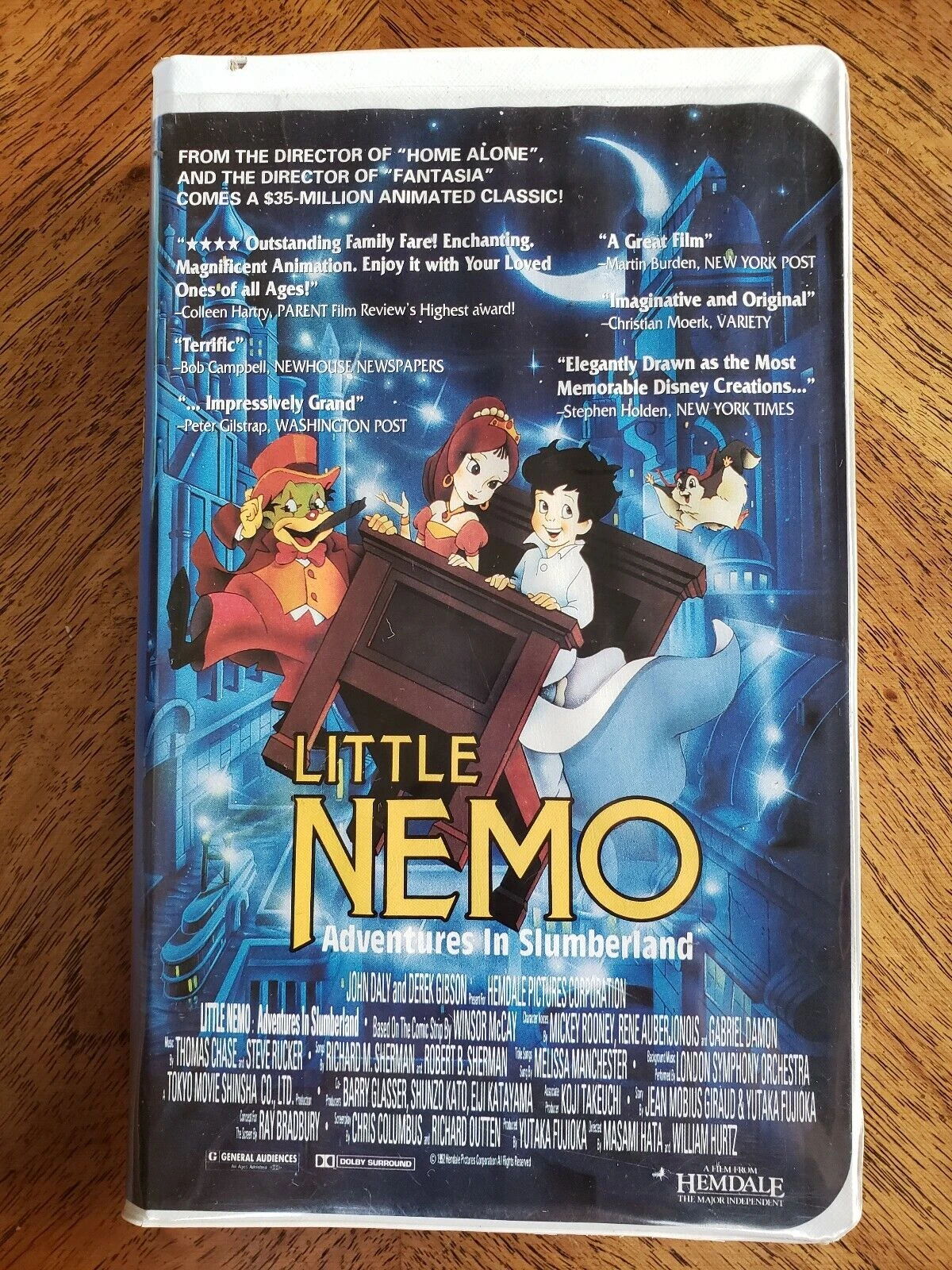 Little Nemo: Adventures in Slumberland (1993 VHS) | Angry