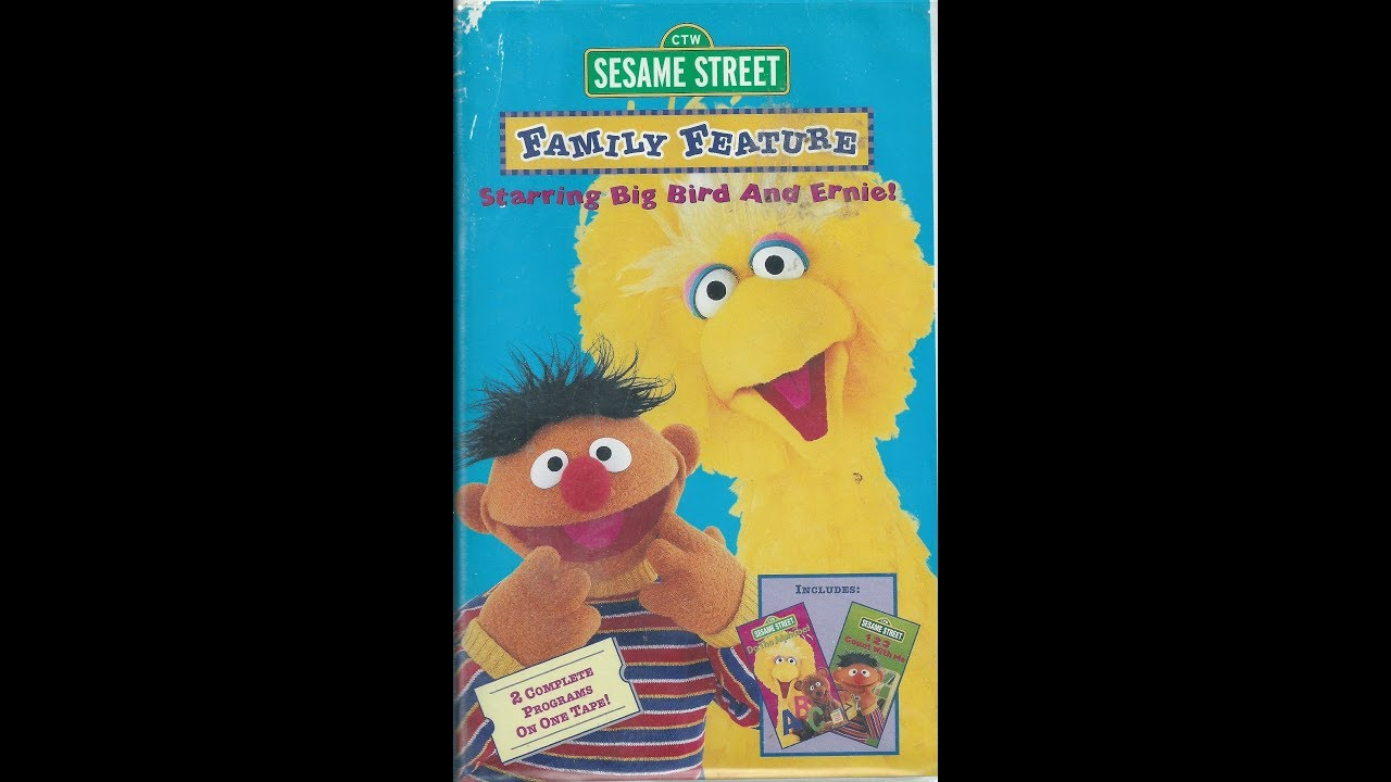 Sesame Street Family Feature Starring Big Bird And Ernie