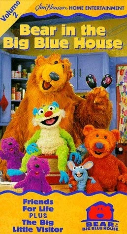 Bear in the Big Blue House: Volume 2 (1998 VHS) | Angry Grandpa's