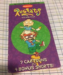 Rugrats: Volume 4 (1997 VHS) | Angry Grandpa's Media Library Wiki | Fandom