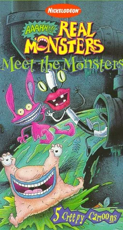 ahh Real Monsters Meet The Monsters 1997 Vhs Angry Grandpa S Media Library Wiki Fandom
