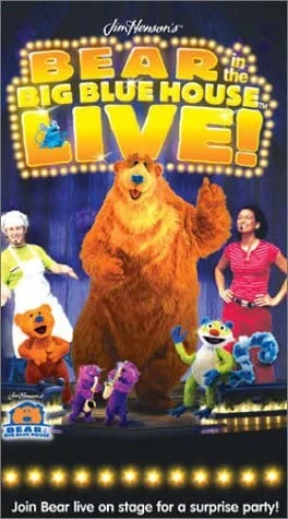 Bear in the Big Blue House Live! (2003 VHS) | Angry Grandpa's