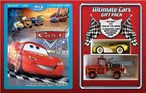 カーズ マテル DVDセットULTIMATE CARS GIFT PACK ULTIMATE CARS GIFT PACK BLU-RAY + DVD and 限定ゴールドマックイーン