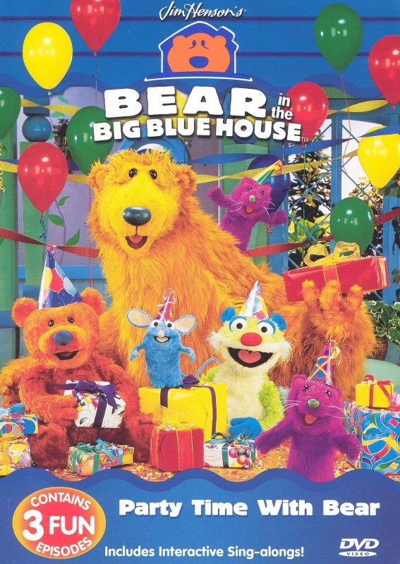 Bear in the Big Blue House: Party Time with Bear (2000 DVD