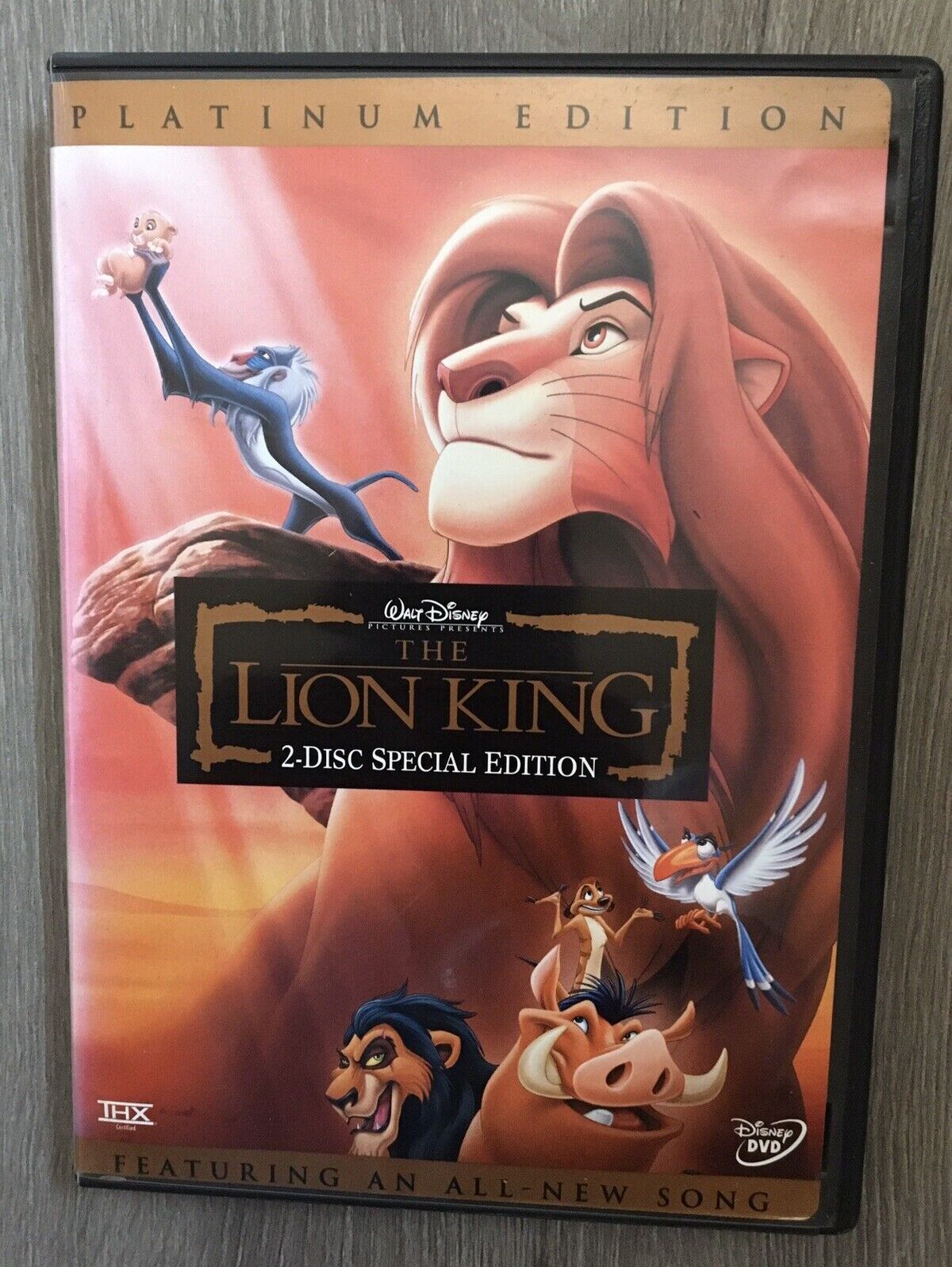 The Lion King (2-Disc Special Edition) (2003 DVD) | Angry Grandpa's ...