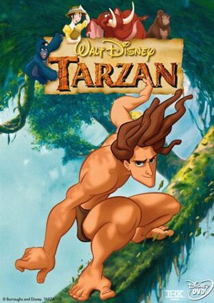 Tarzan (2000 VHS) | Angry Grandpa's Media Library Wiki | Fandom