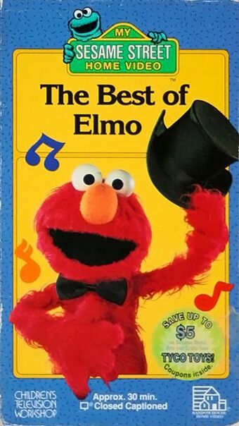 Sesame Street The Best Of Elmo 1994 1996 Vhs Angry Grandpa S Media Library Wiki Fandom