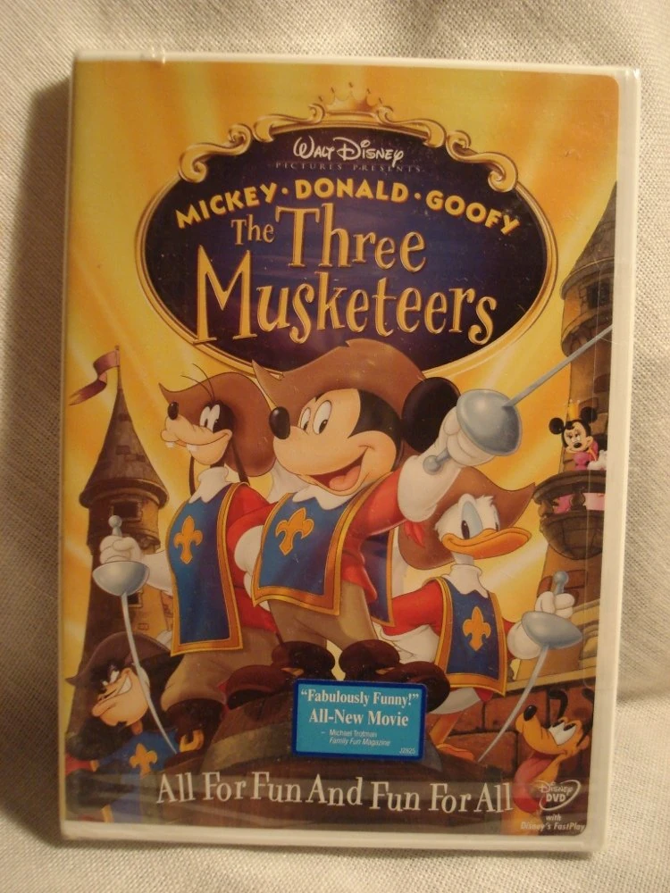 Mickey, Donald, Goofy: The Three Musketeers (2004 DVD) | Angry
