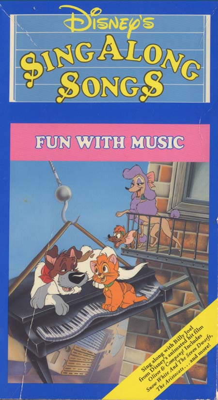 Disney's Sing-Along Songs: Fun with Music (1989-1991 VHS) | Angry 
